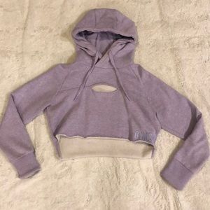 Gymshark Raw Edge Cropped Hoodie